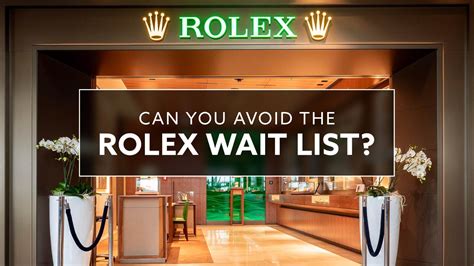 how long is the waiting list for a rolex|rolex waiting list 2024.